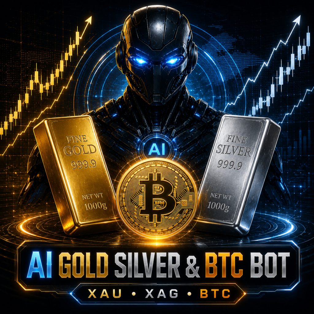 EA - Bot Trader Gold SILVER Bitcoin ALL ONE