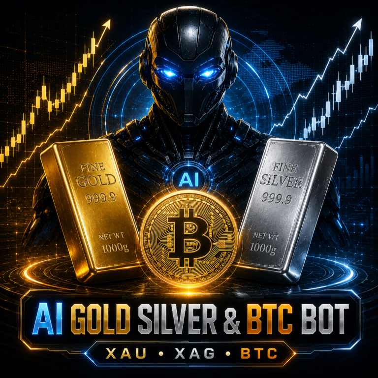 EA - Bot Trader Gold SILVER Bitcoin ALL ONE
